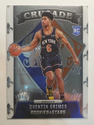 2021-22 Panini Chronicles #636 Quentin Grimes/Crusade ~ New York Knicks - Image 1 of 2