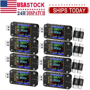 Type-C USB Multimeter Current Mete Voltage Meter Digital Tester Detector Tester - Picture 1 of 45