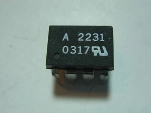 HCPL2231  Very High CMR, Wide VCC Logic Gate Optocouplers #AD53$u - Picture 1 of 1