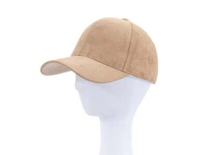 GORRA CLÁSICA DE GAMUZA FIELTRO BÉISBOL MODA - Imagen 1 de 8
