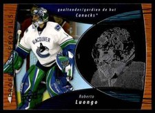 2008-09 McDonald's Upper Deck Profiles Roberto Luongo Vancouver Canucks