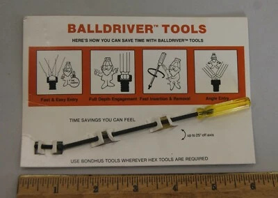 Vintage Miniature Bondhus Ball-driver Advertising Salesman's Sample, NOS, L-3932 - Image 1 of 3
