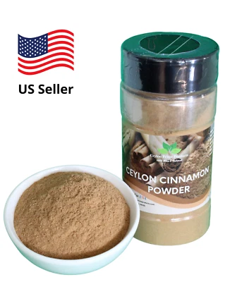 Canela en polvo de Ceilán | Recién molida y envasada en EE. UU. Foto 1 de 4