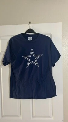 Camiseta grande azul para hombre Dallas Cowboys Andy Dalton #14 fanáticos del fútbol americano NFL Foto 1 de 4