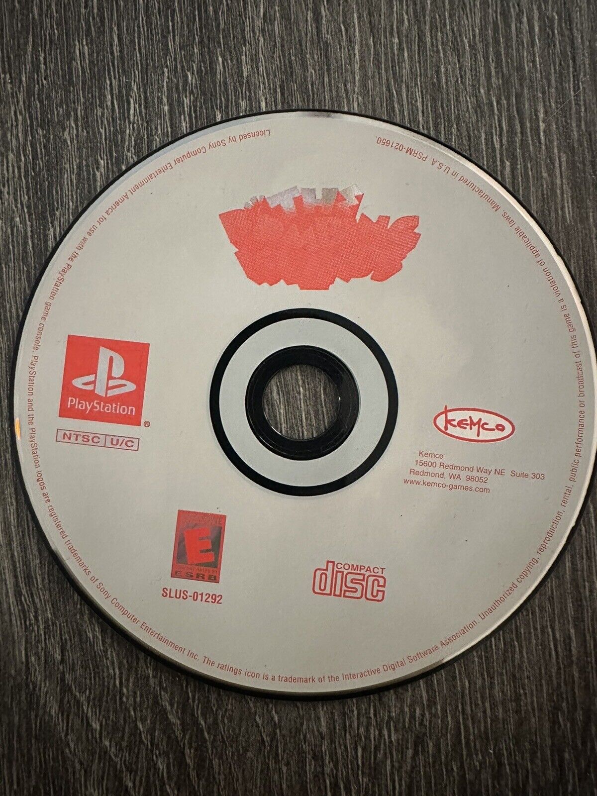 Bombing Islands (Sony PlayStation 1, 2001) Disc Only