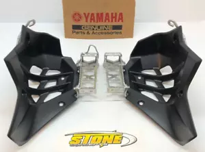 YAMAHA YFZ450R NEW NTO FOOT PEGS HEEL/FOOT GUARDS 2014-2025-2016 14-15-16 20 25 - Foto 1 di 10