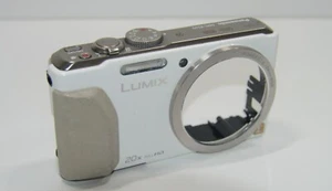 Complete camera chassis with flash system for Panasonic Lumix DMC-ZS30 White - Picture 1 of 3