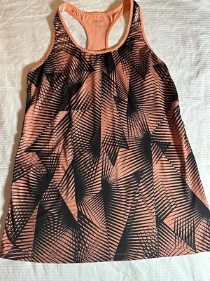 Regata Reebok Feminina L Workout, Melão, Estampada "Work It Out" - Imagem 1 de 3