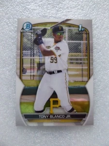 2023 Bowman Chrom Tony Blanco Jr #BCP-134 1. Bowman Pittsburgh Pirates - Bild 1 von 2
