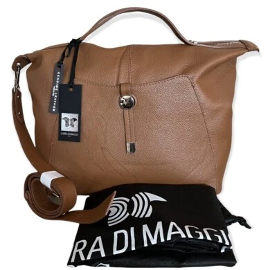 Laura DiMaggio Milano art 20555 cuoio handbag/dust bag; Color brown  Foto 1 de 4