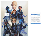 Jennifer Lawrence Plus 4 Autograph Signed 11X14 Photo  X-Men Xmen Cast Acoa