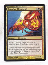 Magic: MTG: Coldsnap: Foil: Deepfire Elemental