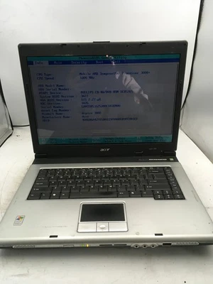 ACER ASPIRE 3000 ZL5 - BOOTS TO BIOS - AMD SEMPRON 3000 - 4GB RAM - READ DESC-BB - Image 1 of 4