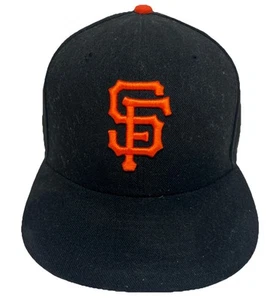 San Francisco Giants Mens New Era 59Fifty Fitted Cap Hat Size 7 On Field - Picture 1 of 8