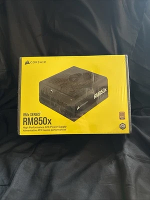 CORSAIR - Fuente de alimentación ATX totalmente modular dorada RMx Series RM850x 80 PLUS - (NUEVA) Foto 1 de 2