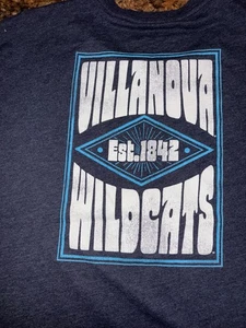 Villanova Wildcats Mens Size XL  Blue Short Sleeve Graphic Tee Uscape apparel - Picture 1 of 6