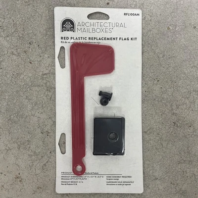 Plastic Mailbox Flag Replacement Kit Red - Image 1 of 2