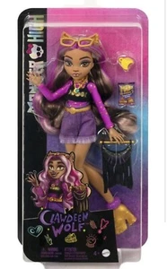 Monster High Clawdeen Wolf Modepuppe - Mattel HKY72 - Brandneu - Kostenloser Versand - Bild 1 von 8