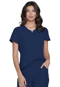 Blusa Médica Azul Marino HeartSoul Cuello en V HS710 NAYH - Imagen 1 de 5