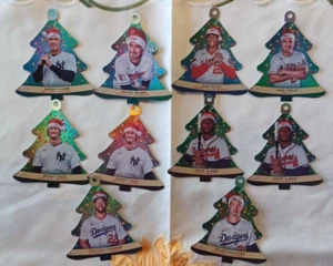 2022 Topps Holiday Ornaments 10 Card Lot Judge Soto Trout Cole MLB - Picture 1 of 6