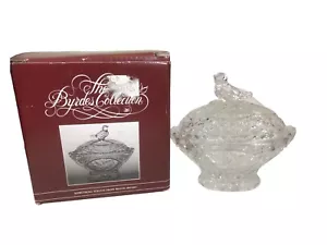 Hofbauer Byrde Crystal Collection 24% Lead Crystal Mini Covered Dish 1376 - Picture 1 of 5