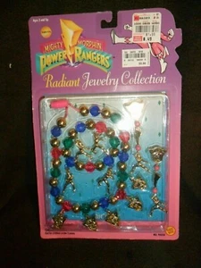 1995 Toy Biz Power Rangers Radiant Jewelry Set MOC - Picture 1 of 4