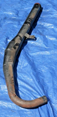 Yamaha RD 250 1973-75 OEM silenciador de tubo de carrera ¡Bonito! Foto 1 de 4