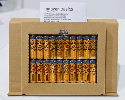 Amazon Basics 20 Pack AA High-Performance Alkaline Batteries 10-year Shelf Life✅ - Image 1 of 4