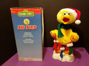 KMART Vintage Big Bird Figure Sesame Street Christmas Animated 1999 Telco 15" - Picture 1 of 22