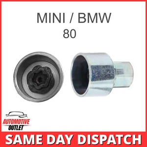 LOCKING WHEEL NUT MASTER BOLT SECURITY KEY NUMBER 80, 17mm SOCKET FOR MINI - Picture 1 of 6