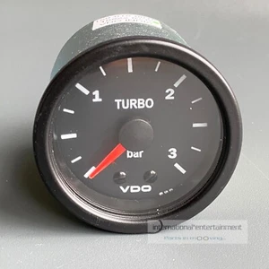 VDO MANOMETER mechanischer DRUCKANZEIGER LADEDRUCK 0 - 3 bar PRESSURE GAUGE - Picture 1 of 4
