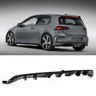 ?Gloss Black For R400 Rear Bumper Diffuser Valance Fit For Mk7.5 R Gtd 2017-2020