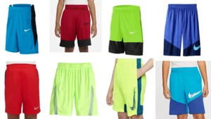 New Nike Dri-Fit Boys Athletic Sports Shorts Pick Size & Color - Picture 1 of 7