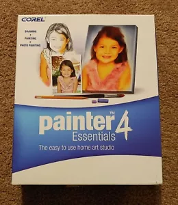 NEW IN BOX: Corel Painter 4 Essentials CD-ROM - Picture 1 of 6