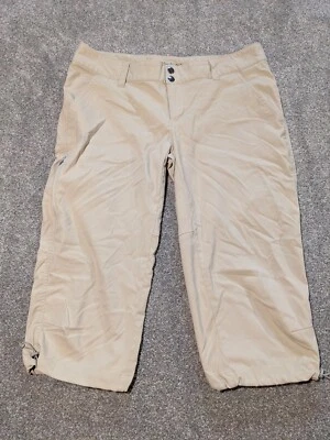 Columbia Capris Womens 10 Omni Shield Nylon Hiking Outdoor Advanced Repel Pants  — 第 1/4 张图片