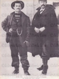 Foto Fascismo, BENITO MUSSOLINI in Svizzera, ritaglio da rivista originale, 1964 - Foto 1 di 1