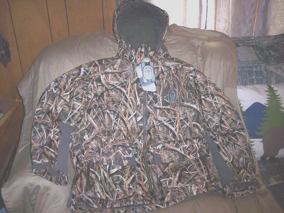 Mens XL Extreme Cold Weather Parka Hardcore Finisher Waterfowl Hunting Jacket - Image 1 of 4