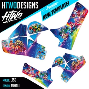 SUZUKI LT50 GRAFIKSET PASSEND ZU LT 50 AUFKLEBER QUAD AUFKLEBER AUFKLEBER GRAFIK AUFKLEBER - Bild 1 von 2