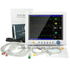 12,1-Zoll-Intensivstationsgerät Vitalparameter-Patientenmonitor EKG TEMP RESP PR - Picture 1 of 13