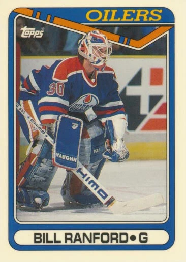 1990-91 Topps Tiffany #226 BILL RANFORD - Edmonton Oilers - Bild 1 von 1