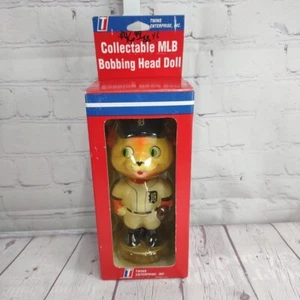 2000 Detroit Tigers Maskottchen Sammlerstück MLB Wackelkopf Puppe TEI - Bild 1 von 7