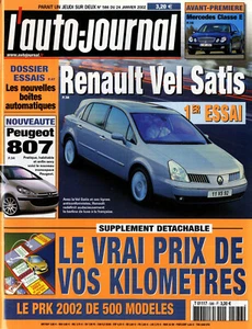L'AUTO JOURNAL n°586 02/2002 - Picture 1 of 1