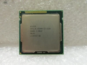 2-Intel Xeon E3-1230 SR00H 3.20GHz 8MB 4C LGA1155R tested & working pre owned - Picture 1 of 2