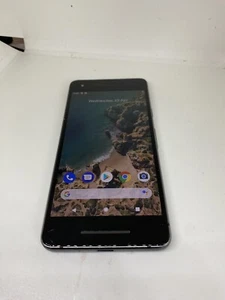 Google Pixel 2 Black Unlocked 64GB Smartphone Screen Burn - Picture 1 of 5