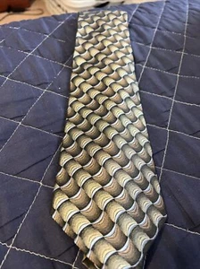Platinum Designs Men’s Necktie Wavy Stripes Multicolored - Picture 1 of 4