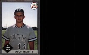 1991 Front Row Draft Picks Silver #26 Jason Pruitt