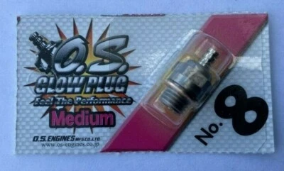 OS NO 8 Engine Glow Plug OS71608001 Genuine OS No 8 Glow Plug UK Seller - Image 1 of 2