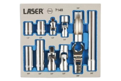 CLEARANCE Laser 7148 Master Socket Set 13mm 11 Pieces In storage foam holder - Image 1 of 4