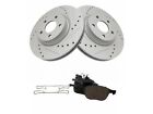 Front Brake Pad and Rotor Kit For 2008-2013 Volvo C30 2009 2010 2011 TC832QR Volvo C30