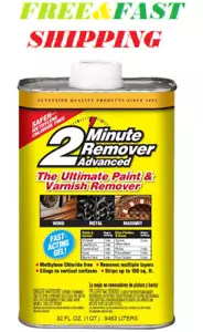 2 Minute Remover Advanced Paint & Varnish Remover Gel, 1 QT Free Shipping - Picture 1 of 1